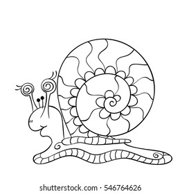 Download Snail Coloring Images Stock Photos Vectors Shutterstock
