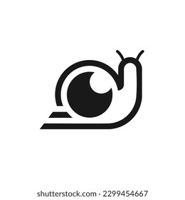 snail logo animal nature icon dsign symbol