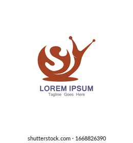 Snail Logo creative modern design inspiration vector