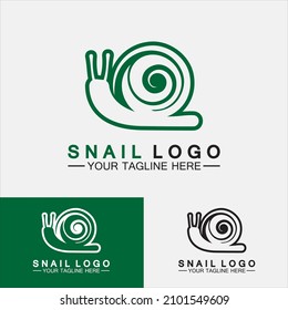 Snail Logo creative modern design inspiration vector