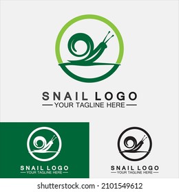 Snail Logo creative modern design inspiration vector