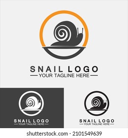 Snail Logo creative modern design inspiration vector