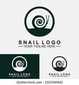 Snail Logo creative modern design inspiration vector