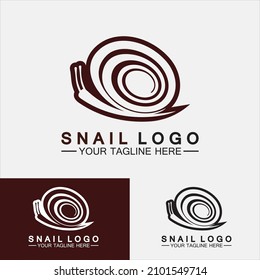Snail Logo creative modern design inspiration vector