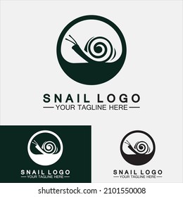 Snail Logo creative modern design inspiration vector