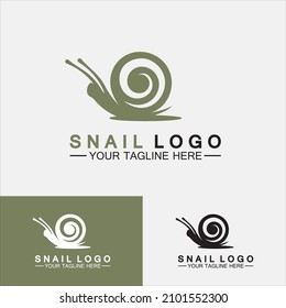 Snail Logo creative modern design inspiration vector