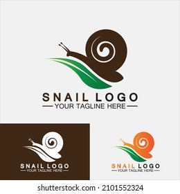 Snail Logo creative modern design inspiration vector