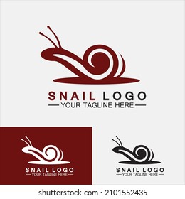 Snail Logo creative modern design inspiration vector