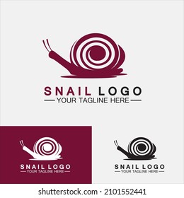 Snail Logo creative modern design inspiration vector