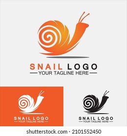 Snail Logo creative modern design inspiration vector