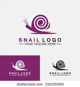 Snail Logo creative modern design inspiration vector