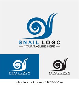 Snail Logo creative modern design inspiration vector