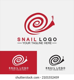 Snail Logo creative modern design inspiration vector