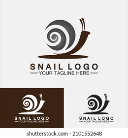 Snail Logo creative modern design inspiration vector