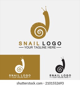 Snail Logo creative modern design inspiration vector