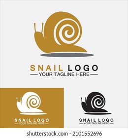 Snail Logo creative modern design inspiration vector