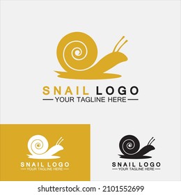 Snail Logo creative modern design inspiration vector