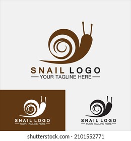 Snail Logo creative modern design inspiration vector