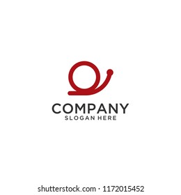 Snail logo design