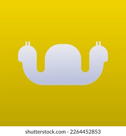 Concepto de diseño de logo de caracol. Plantilla de diseño de logotipo de caracol. Diseño del logo de Mollusca para empresas y otros