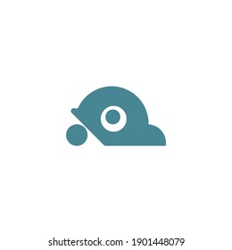 Snail logo icon design illustration vector template