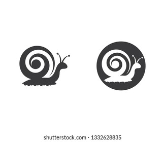 Snail logo template