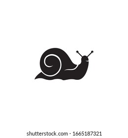 snail logo template vector icon illustration design