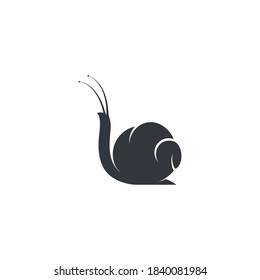 カタツムリのロゴデザインベクター画像テンプレート カタツムリのシルエットデザインイラスト のベクター画像素材 ロイヤリティフリー Shutterstock