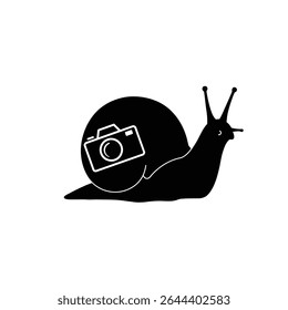 Snail photographer slow shutter speed nature.