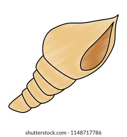 snail shell isolated icon