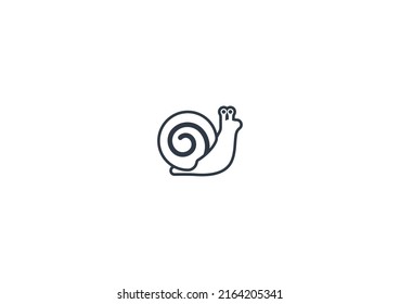 Snail Vector Flat Emoticon Isolated Snail Stock Vector (Royalty Free ...
