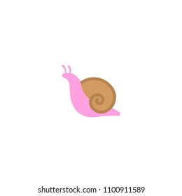 Snail Vector Flat Icon