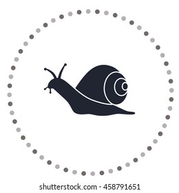 Snail, vector icon