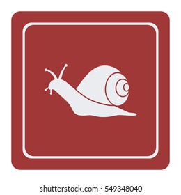 Snail, vector icon