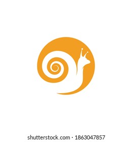Snail Vector icon design illustration Template
