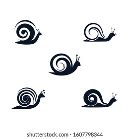 Snail vector icon illustration design