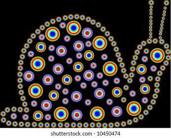 snail vector illustration