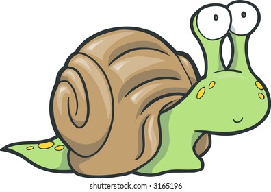 Snail Vector Illustration Stock Vector (Royalty Free) 3165196 ...