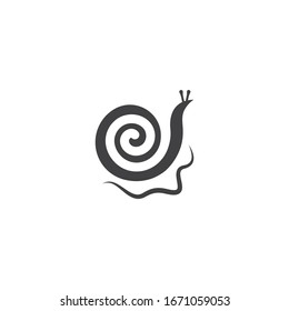 snail vector illustration design template