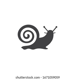 snail vector illustration design template