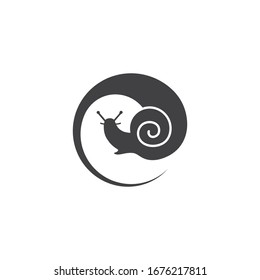 snail vector illustration design template