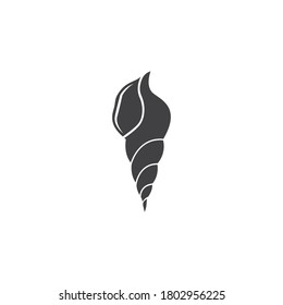 snail vector illustration flat design