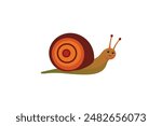 Snail vector image artwork illustration 