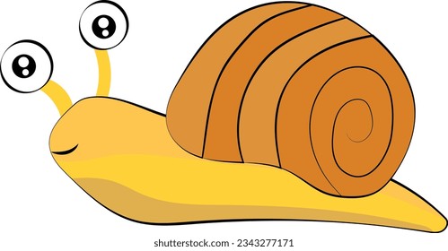 Snail Vector image or clip art
