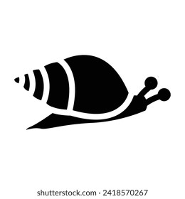 Snail vector isolated icon. Emoji illustration. Snail vector emoticon