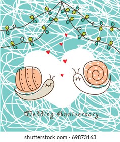 snail wedding anniversary
