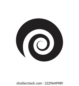 Snail wildlife cute logo icon vector illustration 