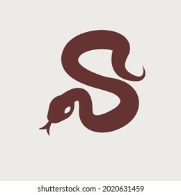 Snake Animal Reptile Wild Logo Icon Symbol