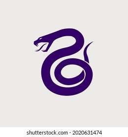 Snake Animal Reptile Wild Logo Icon Symbol