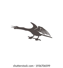 Design von Schlangen-Vögeln, Vektorgrafik, Design-Design des Creative Snake Vogel-Logos, Symbole